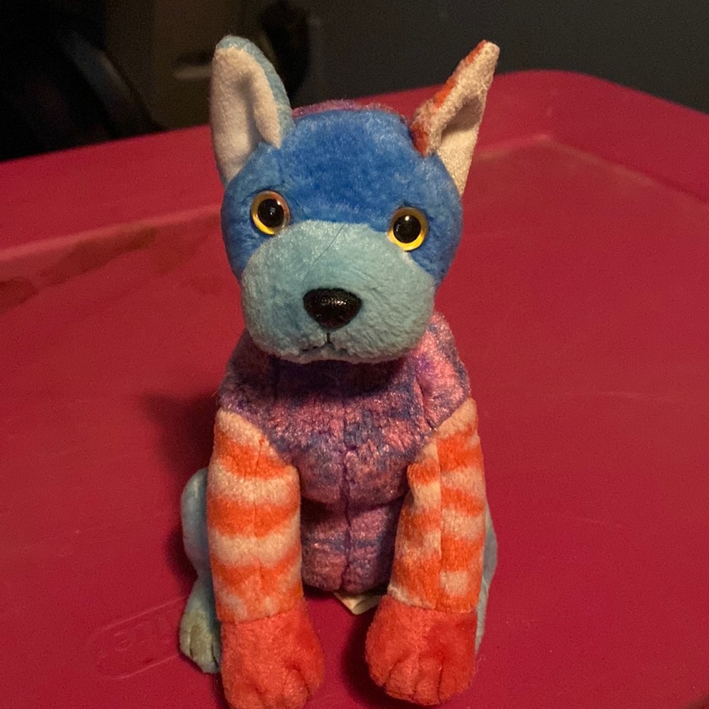 2002 beanie babie holographic tag